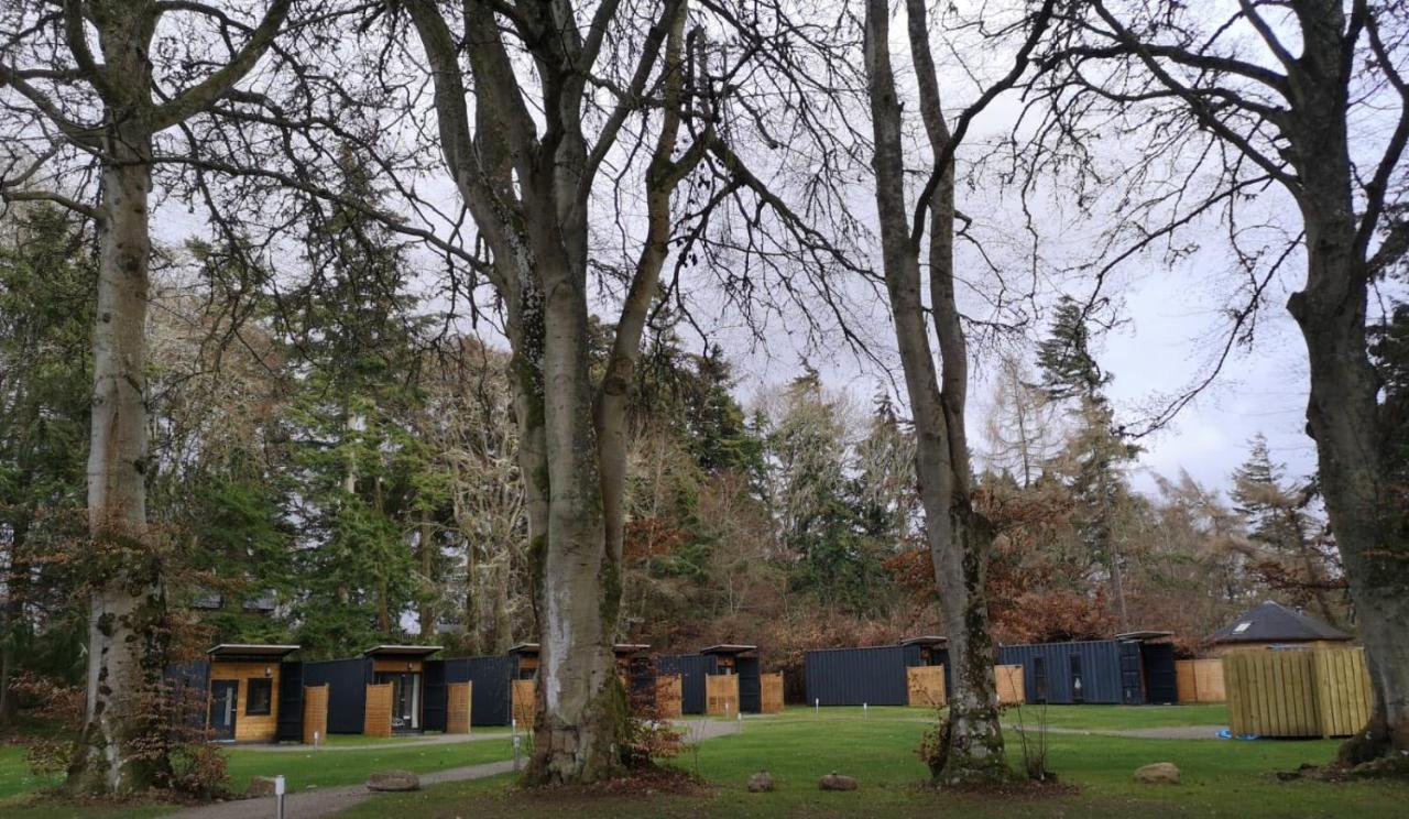A Unique Experience In A Converted Shipping Containers, Glamness Is Adults Only Inverness Exterior photo
